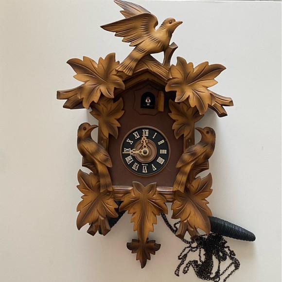 Antique Black Forest German Cuckoo Clock. Vintage cuckoo clock made in Germany - Picture 3 of 8